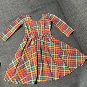 Alice + Ames Size 5 Holiday Plaid Dress